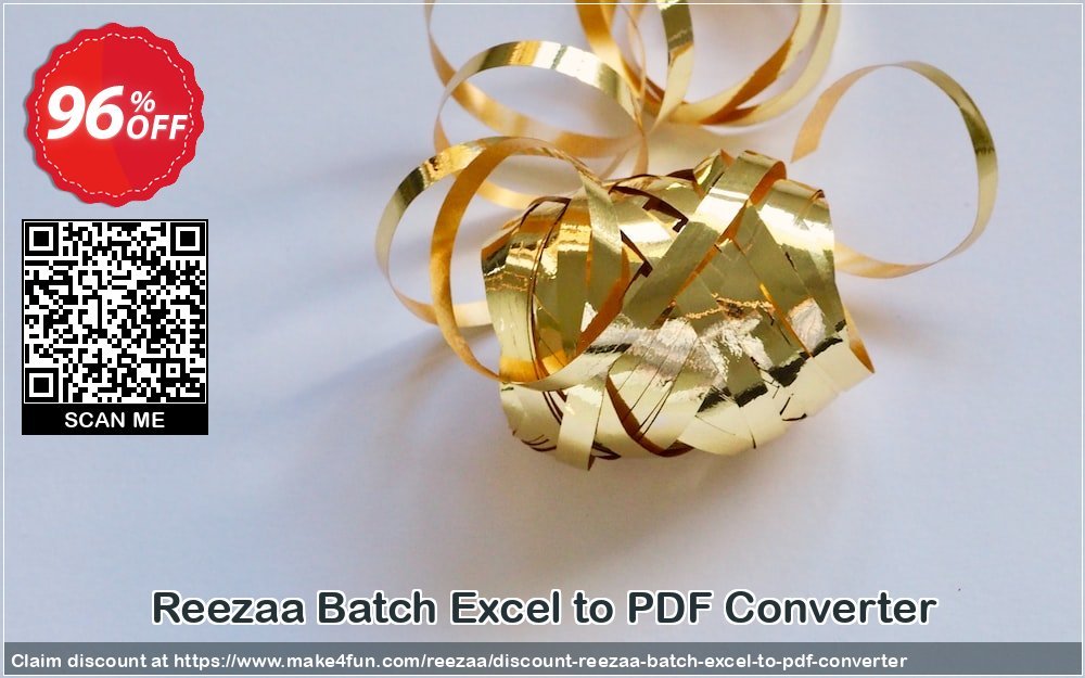 Reezaa batch excel to pdf converter coupon codes for Fool's Fun with 95% OFF, May 2024 - Make4fun
