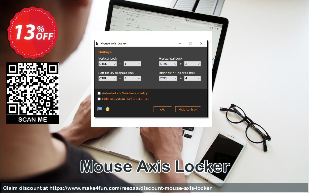Mouse Axis Locker coupon codes for Bike Commute Day with 15% OFF, May 2025 - Make4fun