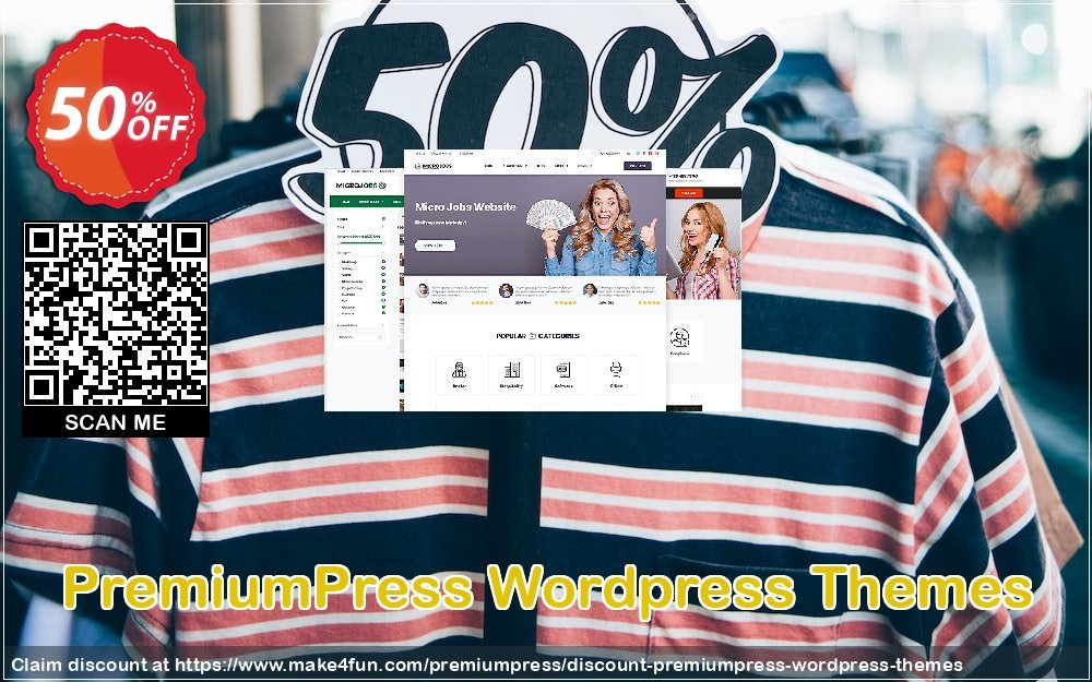 Premiumpress wordpress themes coupon codes for Donut Day with 55% OFF, June 2024 - Make4fun