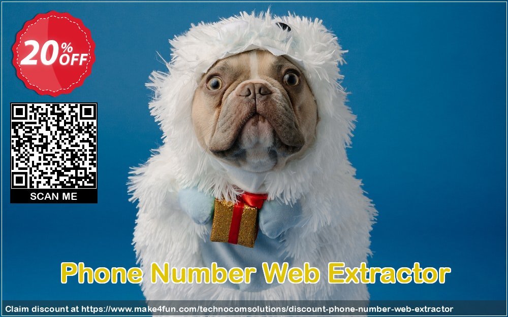 Phone Number Web Extractor coupon codes for Teacher Appreciation with 25% OFF, May 2025 - Make4fun