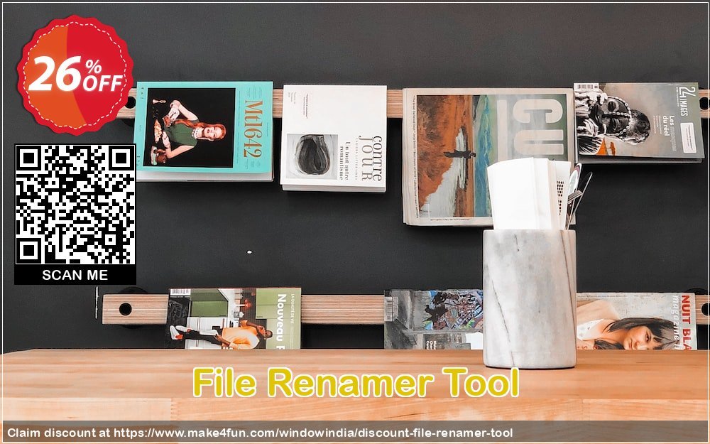 File Renamer Tool coupon codes for Bike Commute Day with 30% OFF, May 2025 - Make4fun