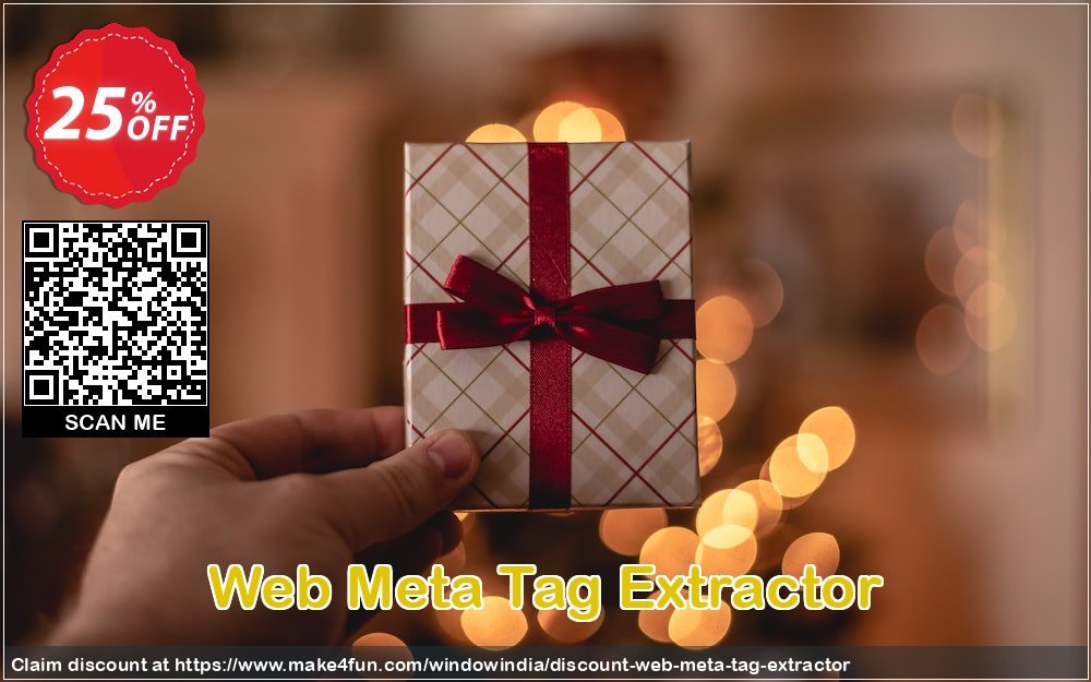 Web Meta Tag Extractor coupon codes for Donut Day with 30% OFF, July 2025 - Make4fun