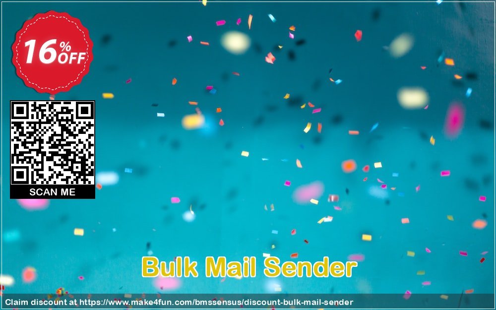 Bulk Mail Sender coupon codes for Mom's Special Day with 15% OFF, May 2025 - Make4fun