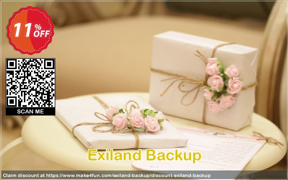 Exiland Backup Coupon discount, offer to 2024 Mom's Day