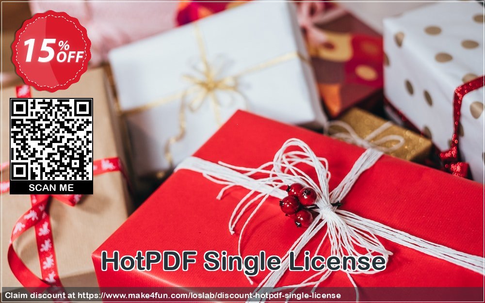 Hotpdf single license coupon codes for Mom's Special Day with 20% OFF, May 2024 - Make4fun
