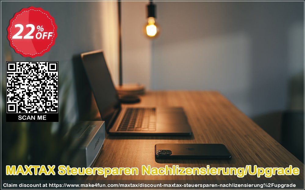 Maxtax Steuersparen Nachlizensierung Upgrade coupon codes for Mom's Special Day with 45% OFF, May 2025 - Make4fun