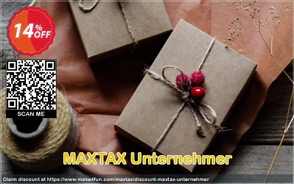 Maxtax unternehmer coupon codes for Mom's Special Day with 15% OFF, May 2024 - Make4fun