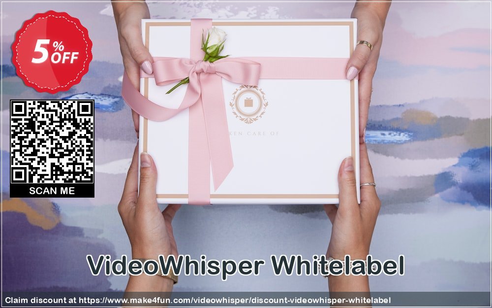 Videowhisper whitelabel coupon codes for #mothersday with 10% OFF, May 2024 - Make4fun
