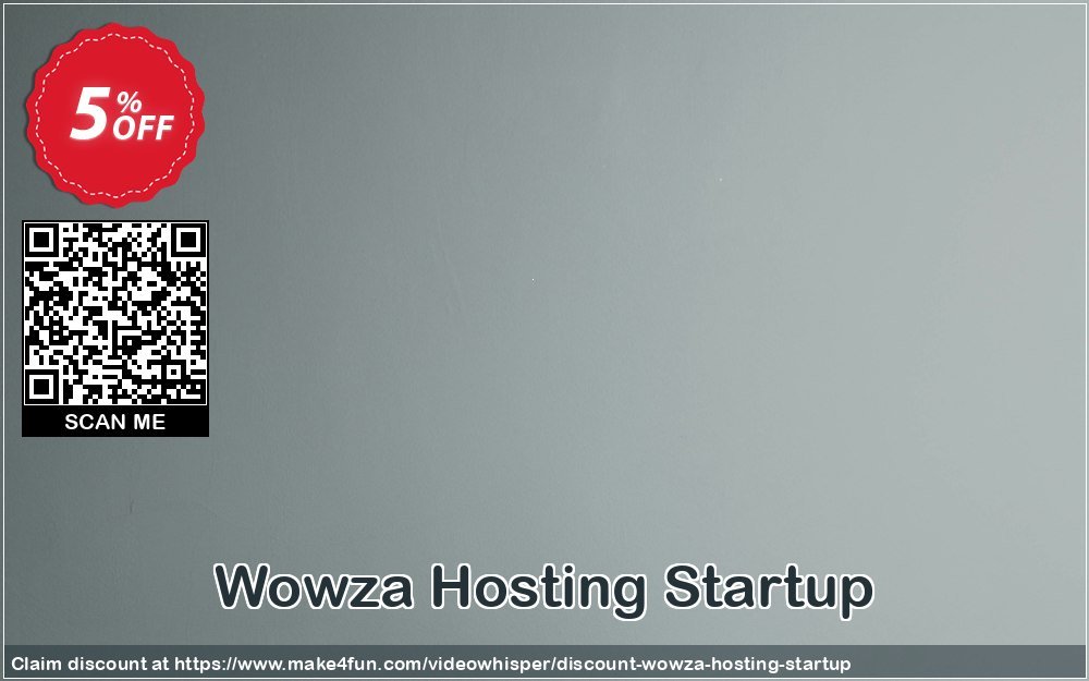 Wowza Hosting Startup coupon codes for May Celebrations with 10% OFF, May 2025 - Make4fun