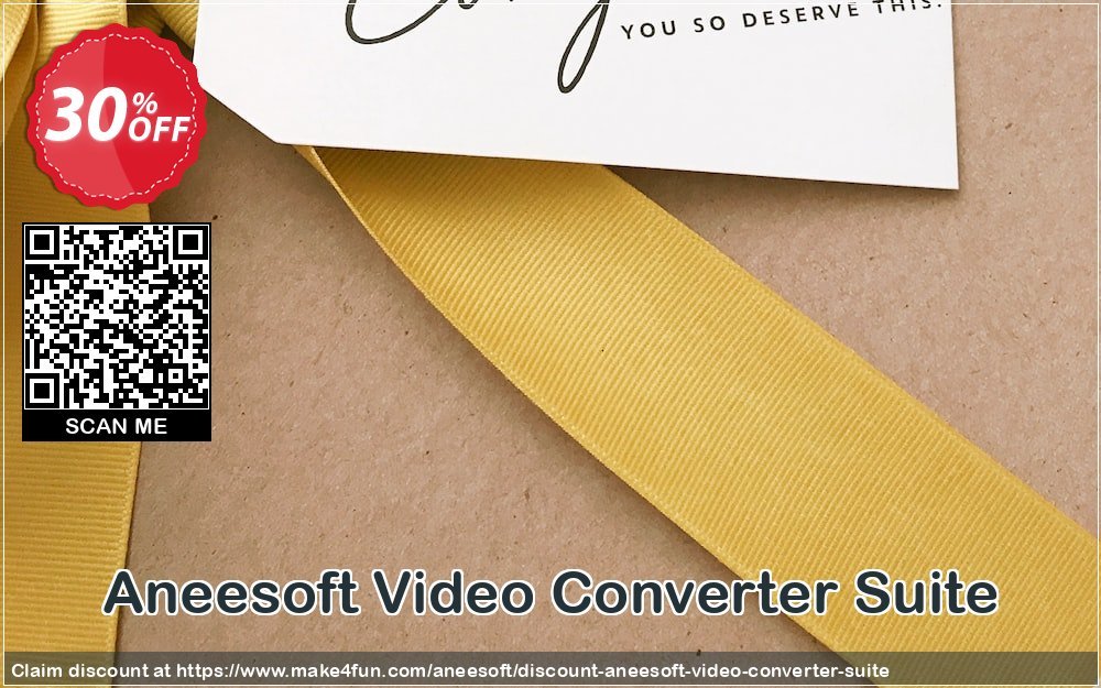 Aneesoft Video Converter Suite coupon codes for Mom's Special Day with 35% OFF, May 2025 - Make4fun