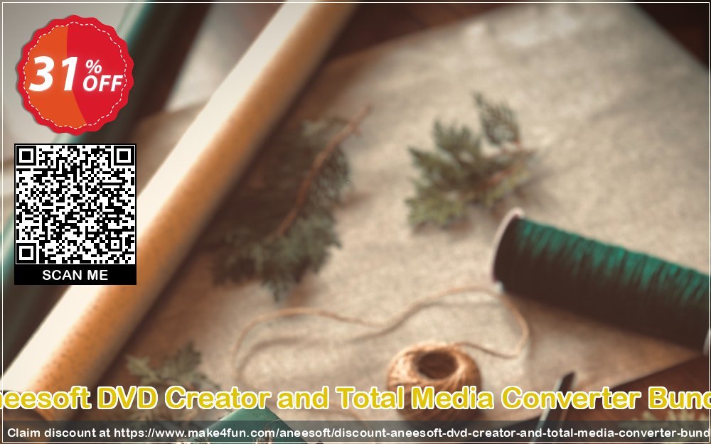 Aneesoft Dvd Creator And Total Media Converter Bundle coupon codes for Space Day with 35% OFF, May 2025 - Make4fun