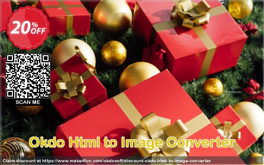 Okdo Html To Image Converter coupon codes for Summer with 25% OFF, June 2025 - Make4fun