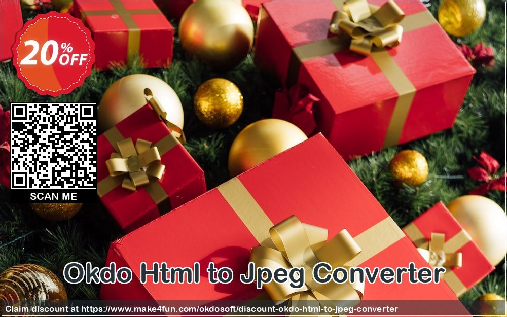 Get 20% OFF Okdo Html to Jpeg Converter Coupon