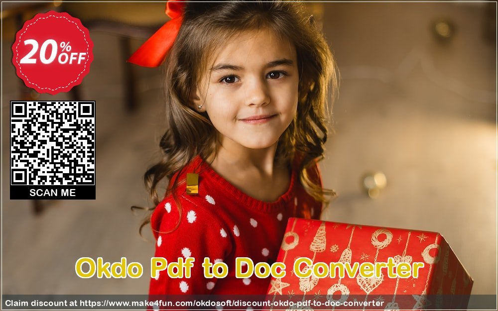 Get 20% OFF Okdo Pdf to Doc Converter Coupon