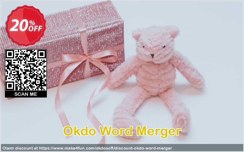 Okdo word merger coupon codes for Mom's Day with 35% OFF, May 2024 - Make4fun