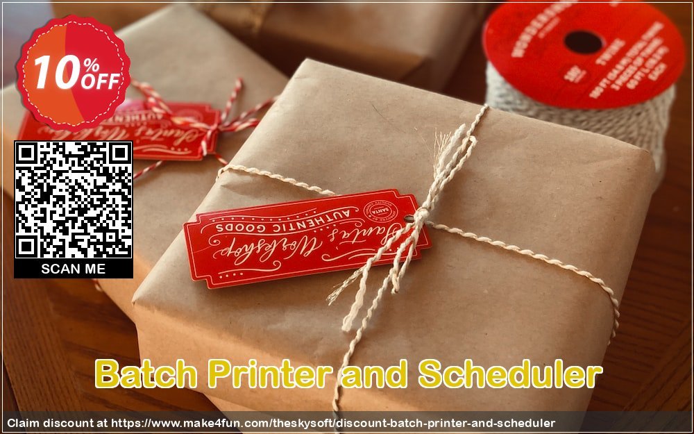 Batch Printer And Scheduler coupon codes for Mom's Day with 15% OFF, May 2025 - Make4fun
