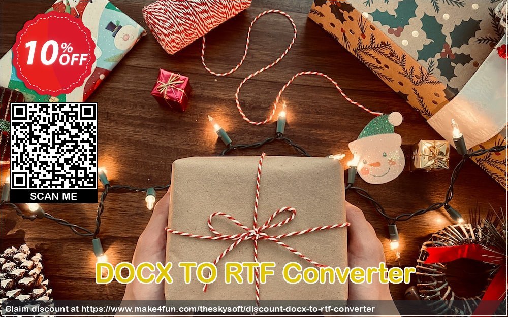 Docx To Rtf Converter coupon codes for May Celebrations with 15% OFF, May 2025 - Make4fun