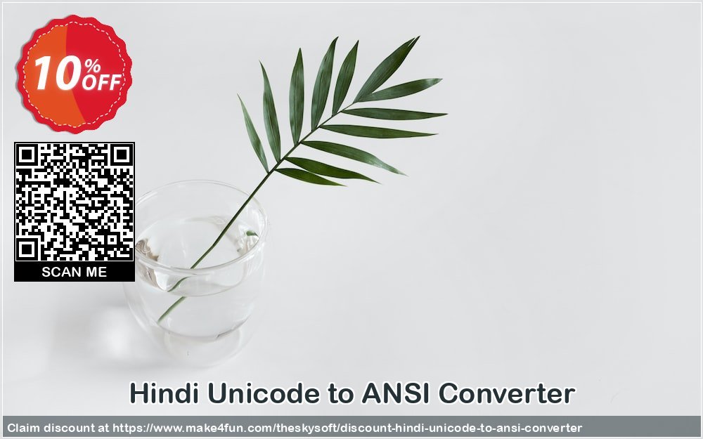 Hindi Unicode To Ansi Converter coupon codes for Bike Commute Day with 15% OFF, May 2025 - Make4fun