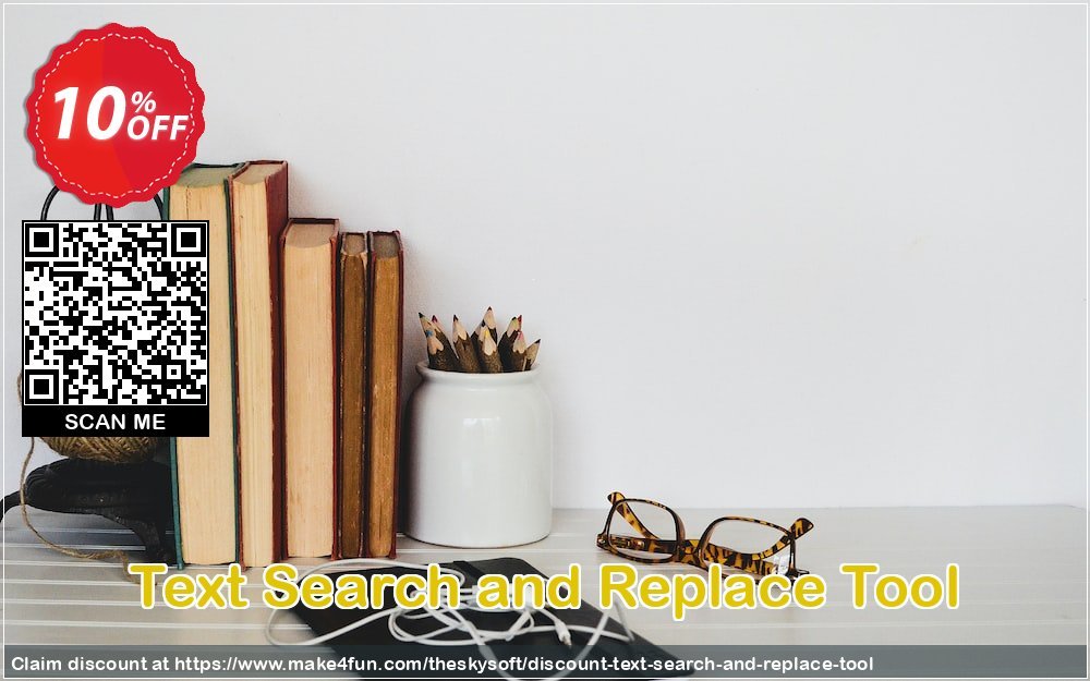Text Search And Replace Tool coupon codes for May Celebrations with 15% OFF, May 2025 - Make4fun