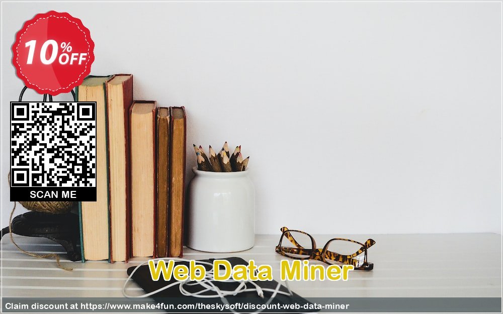 Web Data Miner coupon codes for May Celebrations with 15% OFF, May 2025 - Make4fun