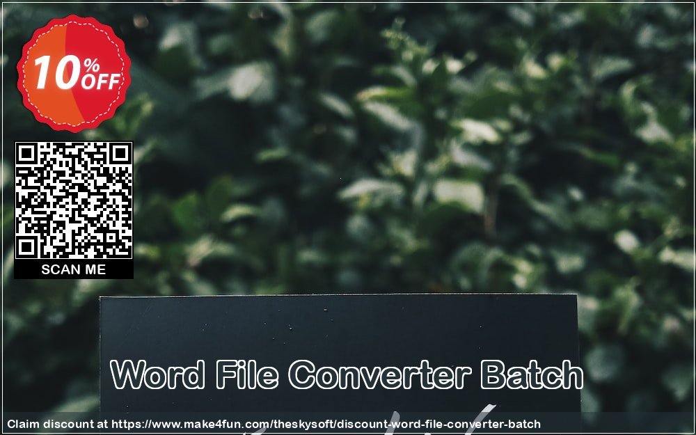 Word File Converter Batch coupon codes for Space Day with 15% OFF, May 2025 - Make4fun