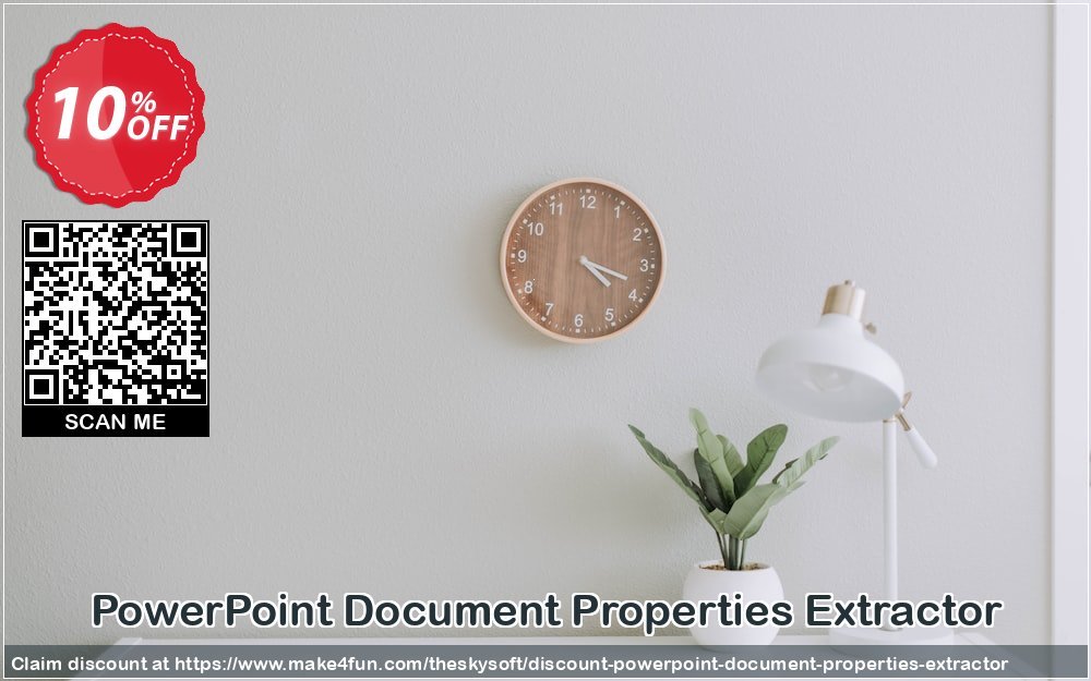 Powerpoint document properties extractor coupon codes for Mom's Day with 15% OFF, May 2024 - Make4fun