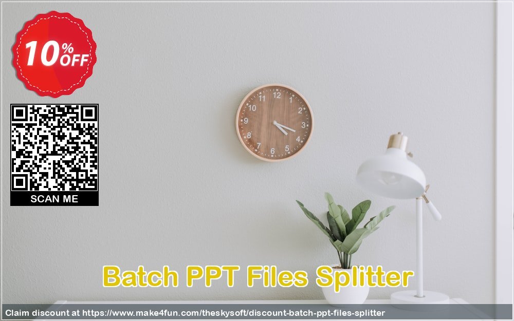 Batch Ppt Files Splitter coupon codes for Bike Commute Day with 15% OFF, May 2025 - Make4fun