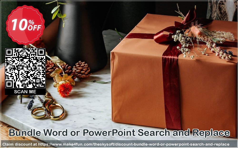 Bundle Word Or Powerpoint Search And Replace coupon codes for Mom's Special Day with 15% OFF, May 2025 - Make4fun