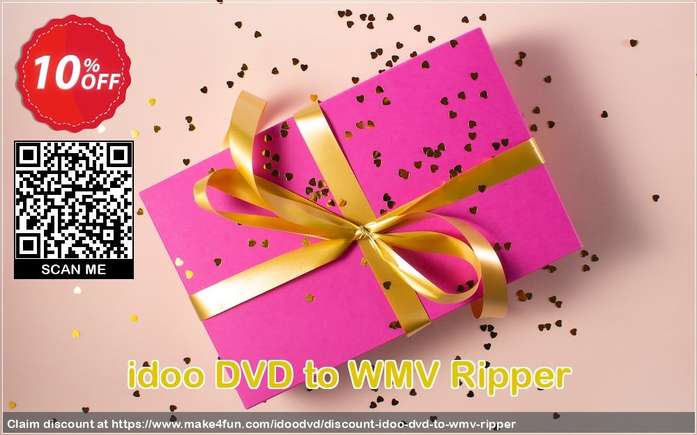 Idoo dvd to wmv ripper coupon codes for Mom's Day with 15% OFF, May 2024 - Make4fun
