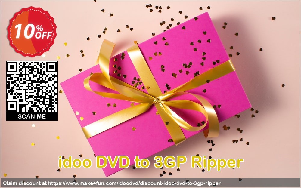 Idoo dvd to 3gp ripper coupon codes for Mom's Day with 15% OFF, May 2024 - Make4fun