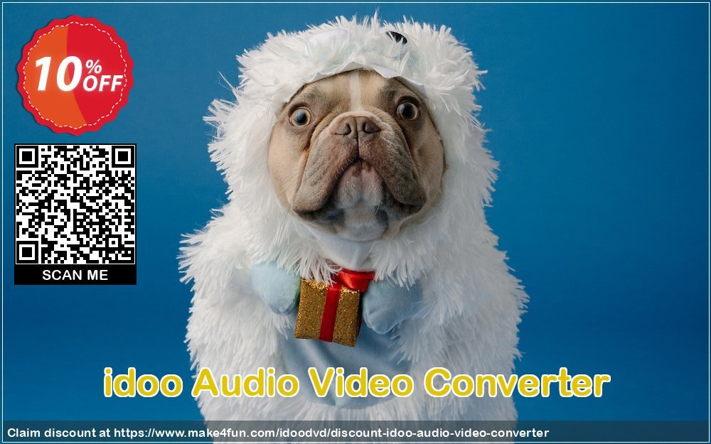 Idoo Audio Video Converter coupon codes for Teacher Appreciation with 15% OFF, May 2025 - Make4fun
