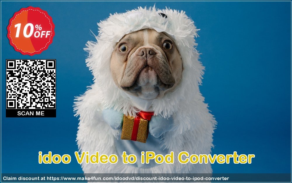 Idoo Video To Ipod Converter coupon codes for May Celebrations with 15% OFF, May 2025 - Make4fun