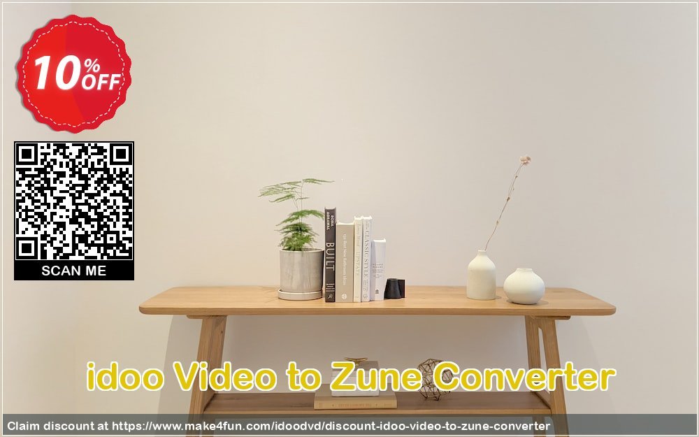 Idoo Video To Zune Converter coupon codes for May Celebrations with 15% OFF, May 2025 - Make4fun