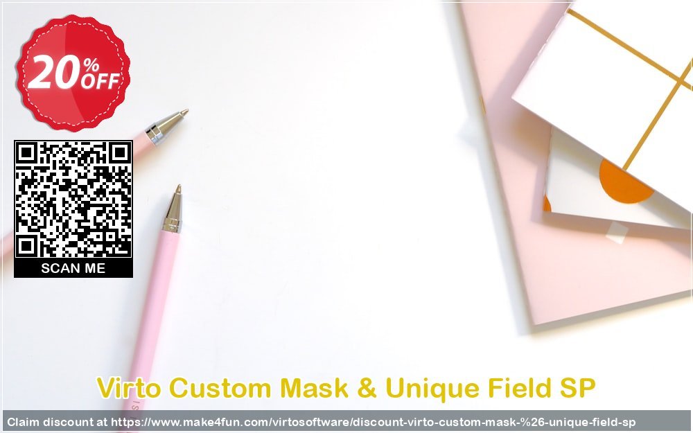 Virto Custom Mask Unique Field Sp coupon codes for Teacher Appreciation with 25% OFF, May 2025 - Make4fun