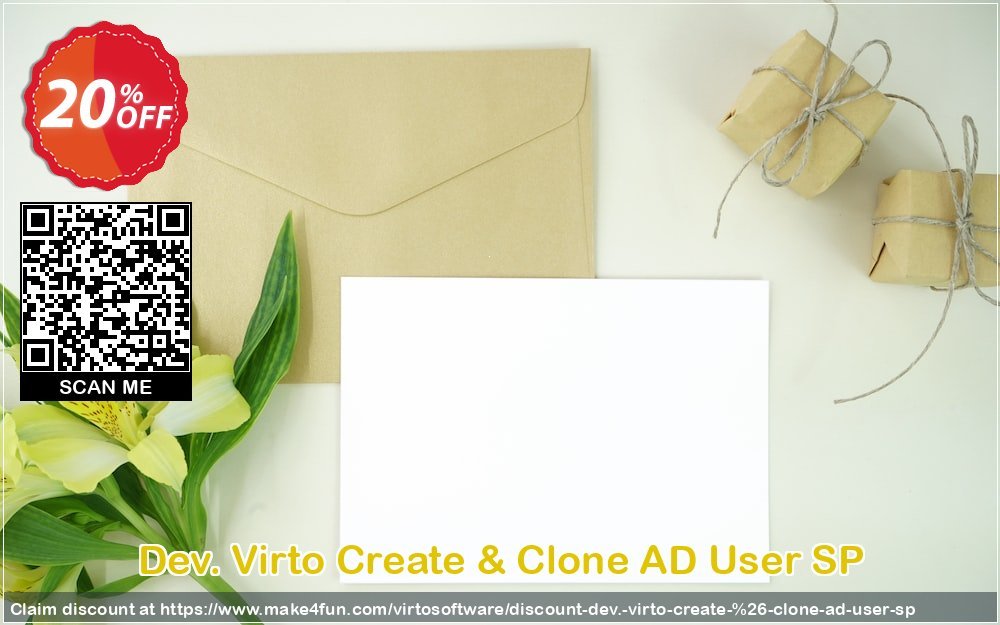 Dev. Virto Create Clone Ad User Sp coupon codes for Mom's Day with 25% OFF, May 2025 - Make4fun
