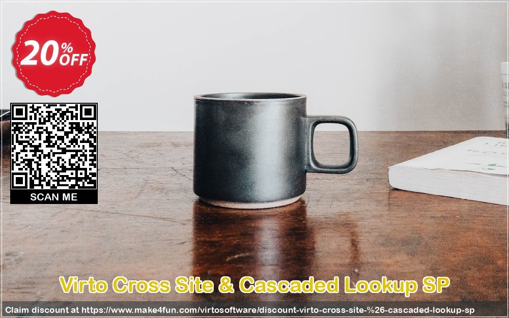 Virto Cross Site Cascaded Lookup Sp coupon codes for May Celebrations with 25% OFF, May 2025 - Make4fun