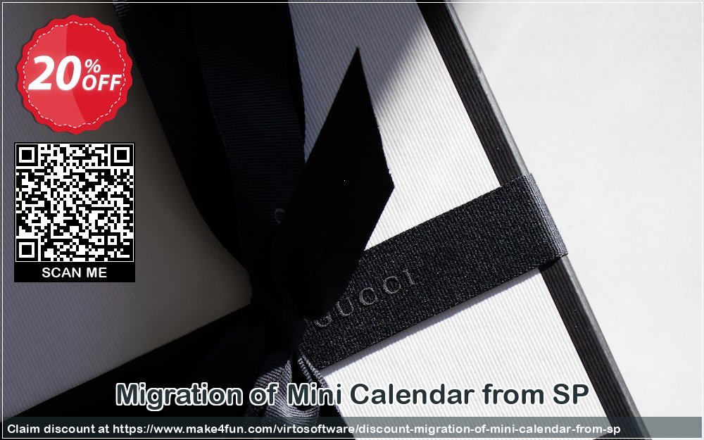 Migration of mini calendar from sp coupon codes for Mom's Day with 25% OFF, May 2024 - Make4fun