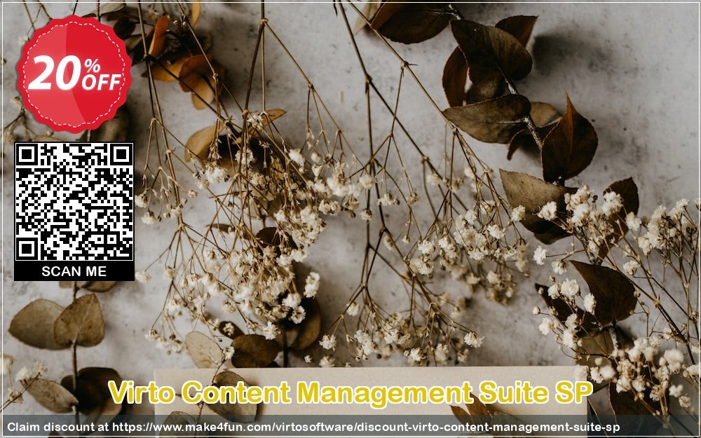 Virto Content Management Suite Sp coupon codes for Teacher Appreciation with 25% OFF, May 2025 - Make4fun