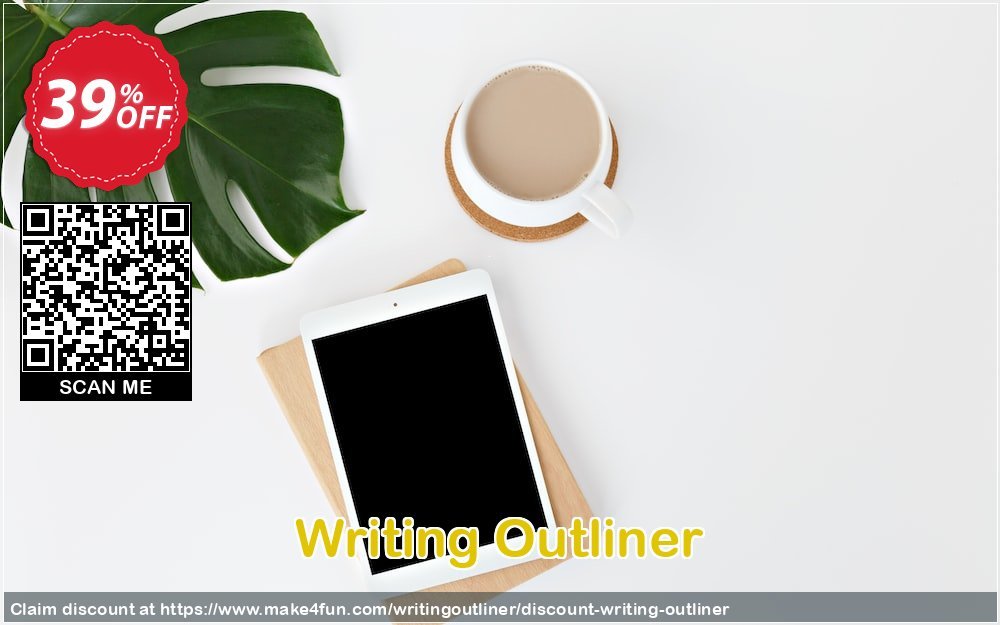 Writing outliner coupon codes for Mom's Special Day with 40% OFF, May 2024 - Make4fun
