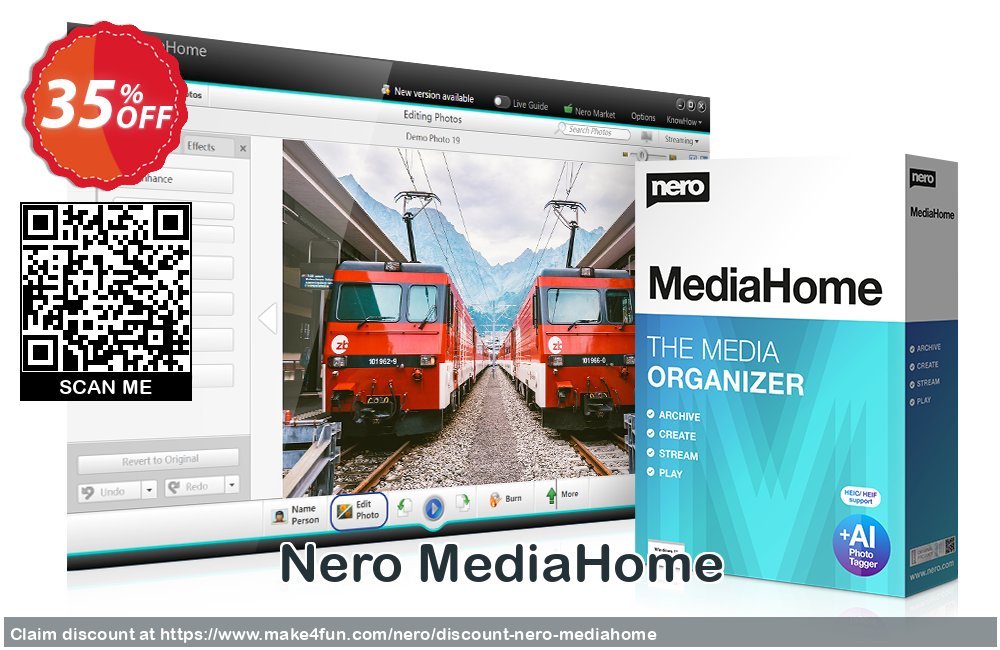 Nero Mediahome coupon codes for May Celebrations with 35% OFF, May 2025 - Make4fun