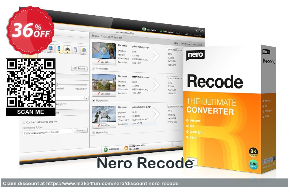 Nero recode coupon codes for Space Day with 40% OFF, May 2024 - Make4fun
