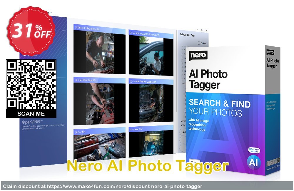 Nero Ai Photo Tagger coupon codes for Mom's Day with 35% OFF, May 2025 - Make4fun