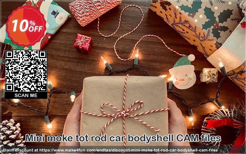 Mini Moke Tot Rod Car Bodyshell Cam Files coupon codes for Oceans Day with 15% OFF, July 2025 - Make4fun
