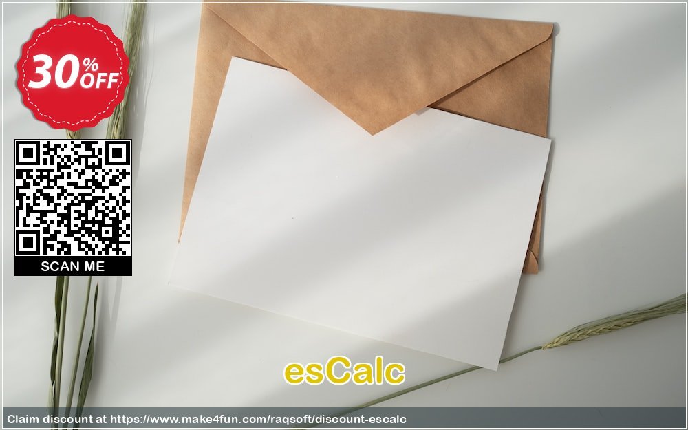 Escalc coupon codes for Mom's Special Day with 35% OFF, May 2024 - Make4fun