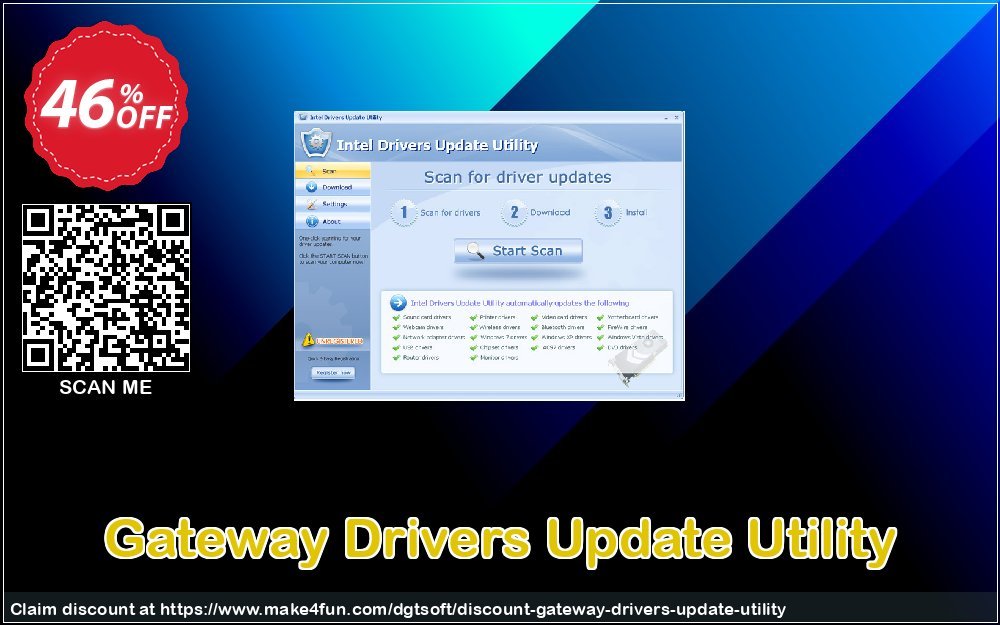Gateway Drivers Update Utility coupon codes for Mom's Special Day with 50% OFF, May 2025 - Make4fun