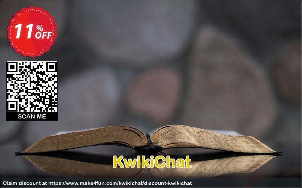 Kwikichat Coupon discount, offer to 2025 Foolish Delights