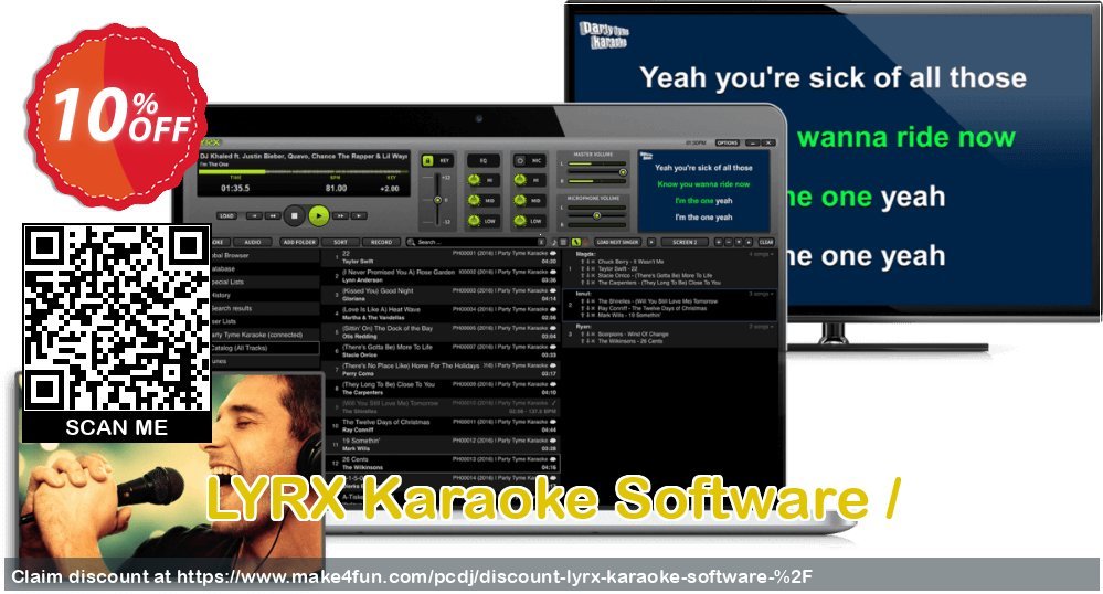Lyrx Karaoke Software  coupon codes for Star Wars Fan Day with 15% OFF, May 2025 - Make4fun