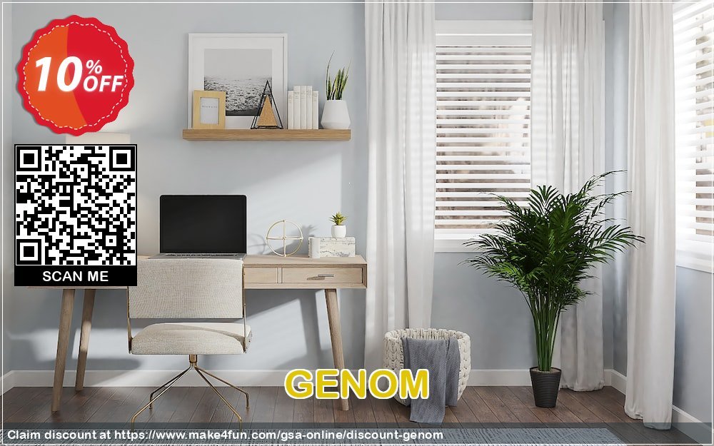 Genom coupon codes for #mothersday with 15% OFF, May 2025 - Make4fun