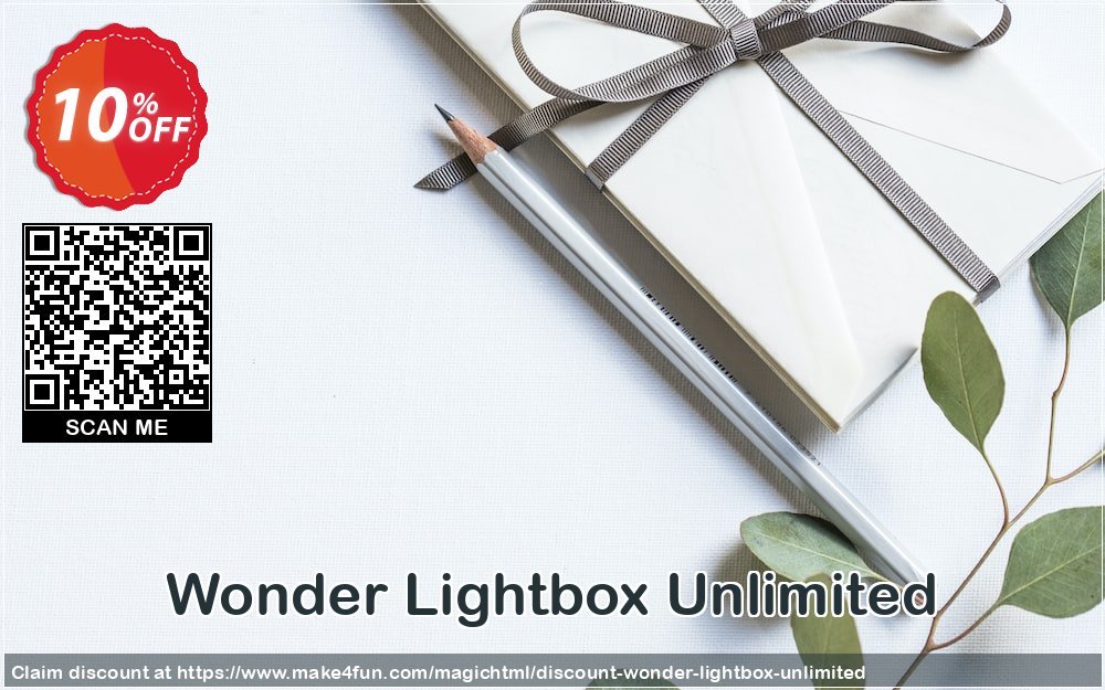 Wonder Lightbox Unlimited coupon codes for Space Day with 15% OFF, May 2025 - Make4fun