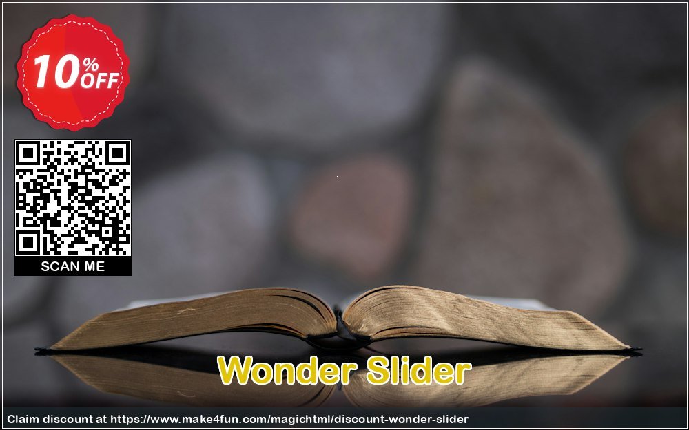 Wonder slider coupon codes for Mom's Day with 15% OFF, May 2024 - Make4fun